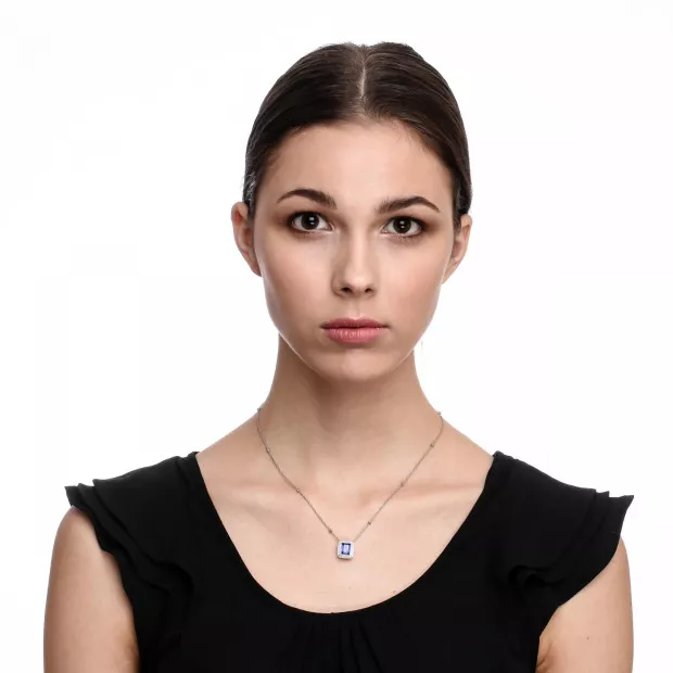 Orphelia Jackie Silver Chain With Pendant ZH-7237/SA