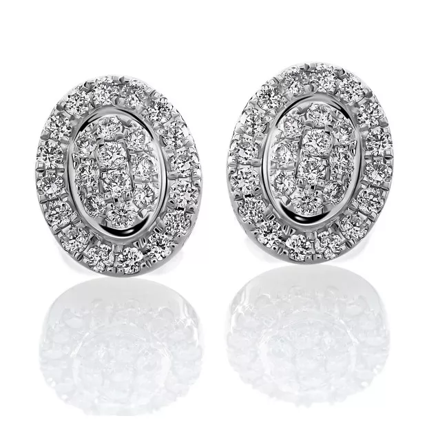 orphelia Kamilla White-gold 18k Stud Earrings OD-5320