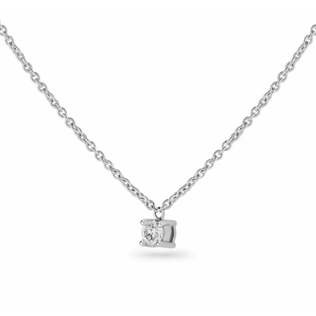 Orphelia Karlien White-gold 18k Chain With Pendant HD-4179