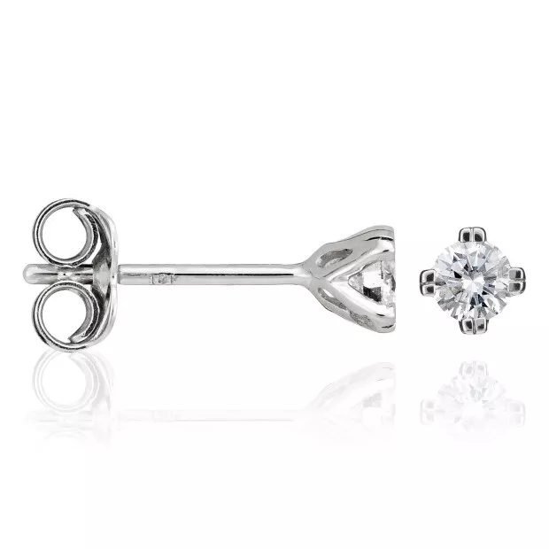 Orphelia Karlien White-gold 18k Stud Earrings OD-5325