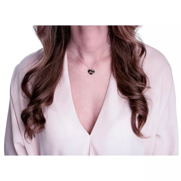 Orphelia Liliana Silver Chain With Pendant ZK-7187/RG