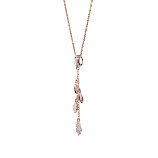 Orphelia Loana Sterling Silver Chain With Pendant ZH-7505/RG