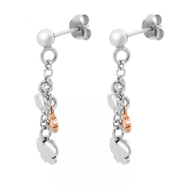 Orphelia Lorelei Sterling Silver Drop Earrings ZO-7386