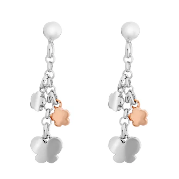 orphelia Lorelei Sterling Silver Drop Earrings ZO-7386