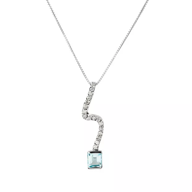Orphelia Margaretha White-gold 18k Chain With Pendant KD-2026