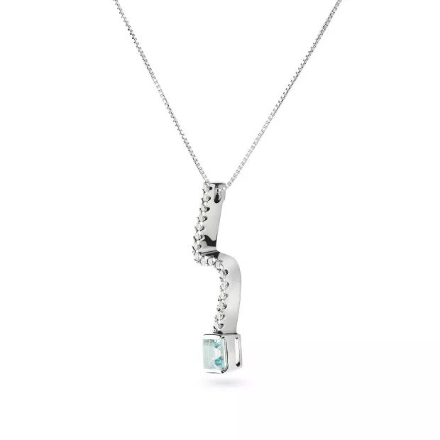 Orphelia Margaretha White-gold 18k Chain With Pendant KD-2026