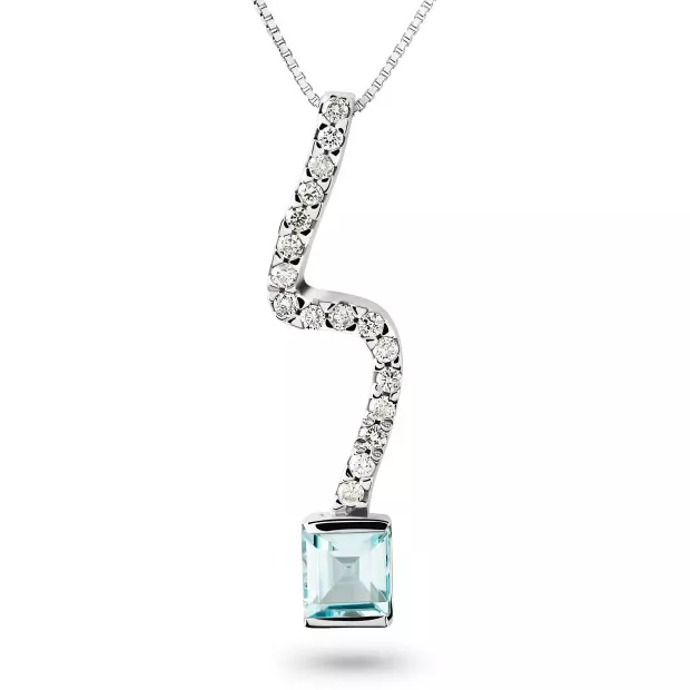 orphelia Margaretha White-gold 18k Chain With Pendant KD-2026