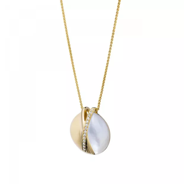 Orphelia Moragene Silver Chain With Pendant ZH-7506/G