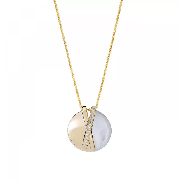 orphelia Moragene Silver Chain With Pendant ZH-7506/G