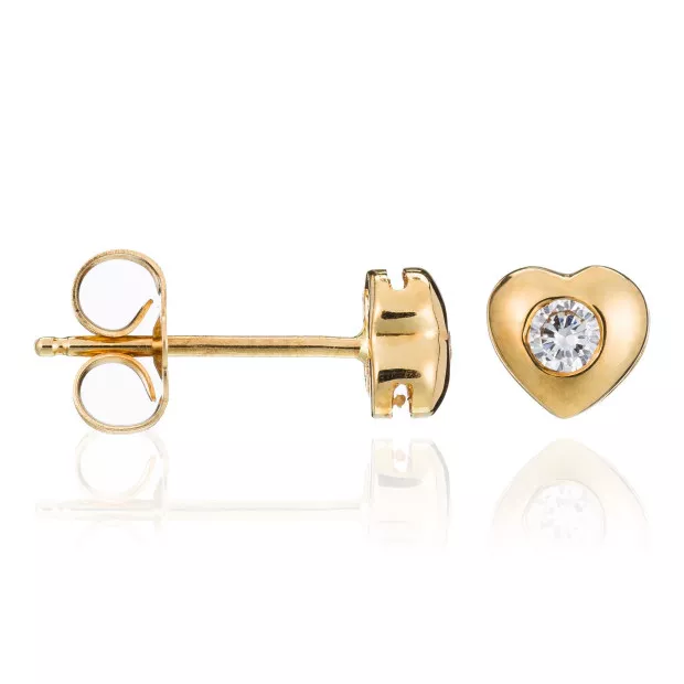Orphelia Murielle Yellow-gold 18k Stud Earrings OD-5011