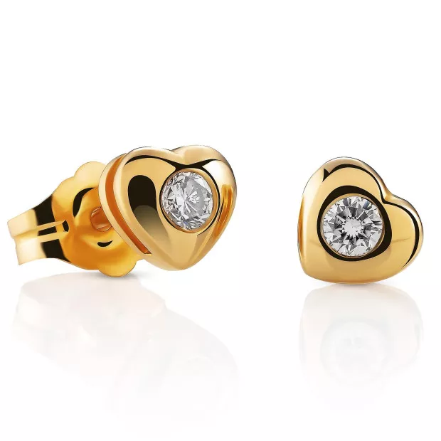 orphelia Murielle Yellow-gold 18k Stud Earrings OD-5011