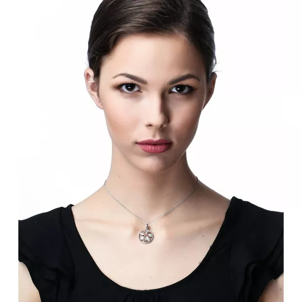 Orphelia Oceane Silver Chain With Pendant ZH-7090/1