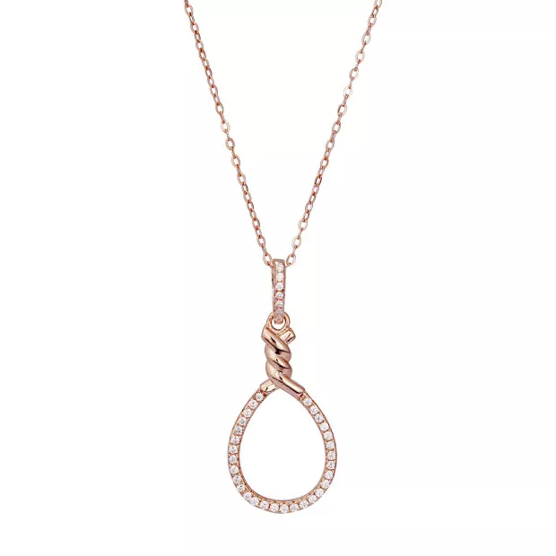 orphelia Aava Silver Chain With Pendant ZH-7421