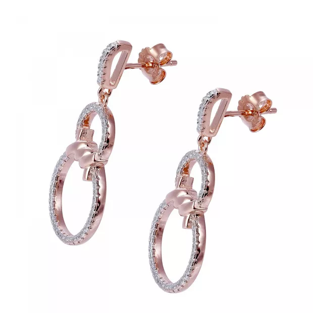Orphelia Aavia Silver Drop Earrings ZO-7422