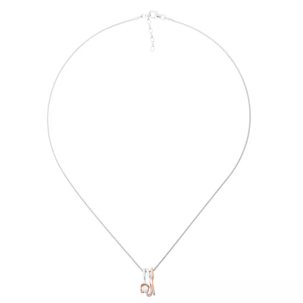 Orphelia Adele Silver Chain With Pendant ZH-7094