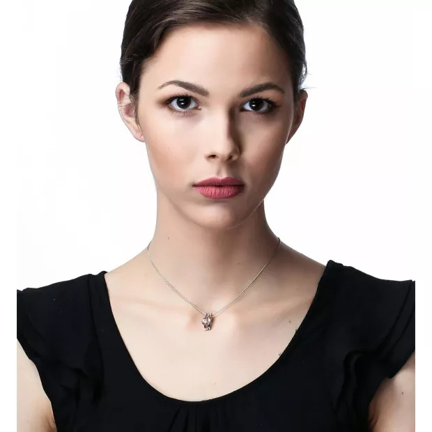 Orphelia Adele Silver Chain With Pendant ZH-7094