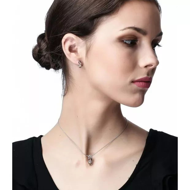 Orphelia Adele Silver Chain With Pendant ZH-7094