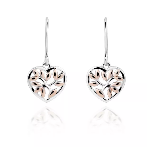 orphelia Afia Silver Drop Earrings ZO-7474