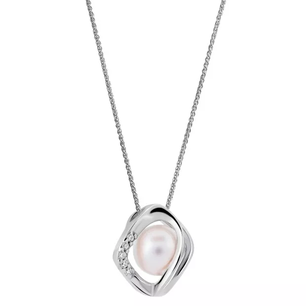 Orphelia Aina Silver Chain With Pendant ZH-7471