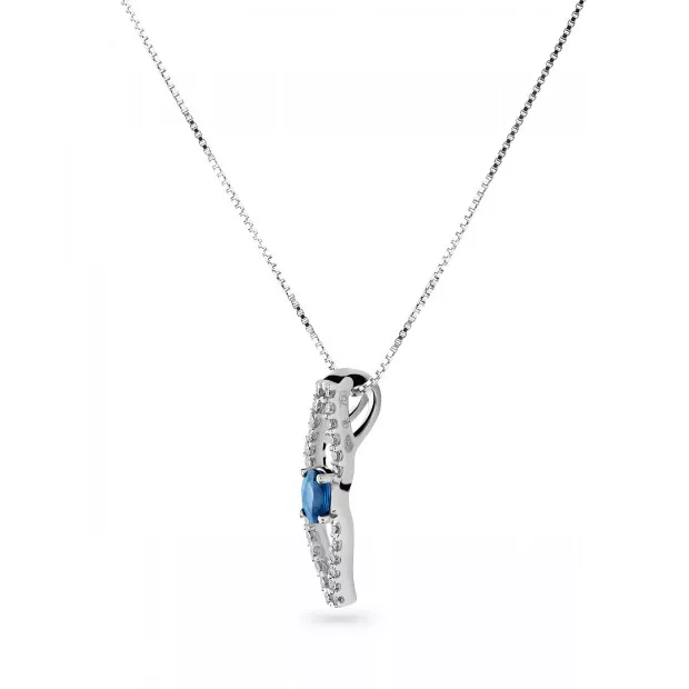 Orphelia Albertine White-gold 18k Pendant HD-4203