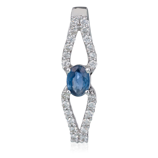 Orphelia Albertine White-gold 18k Pendant HD-4203