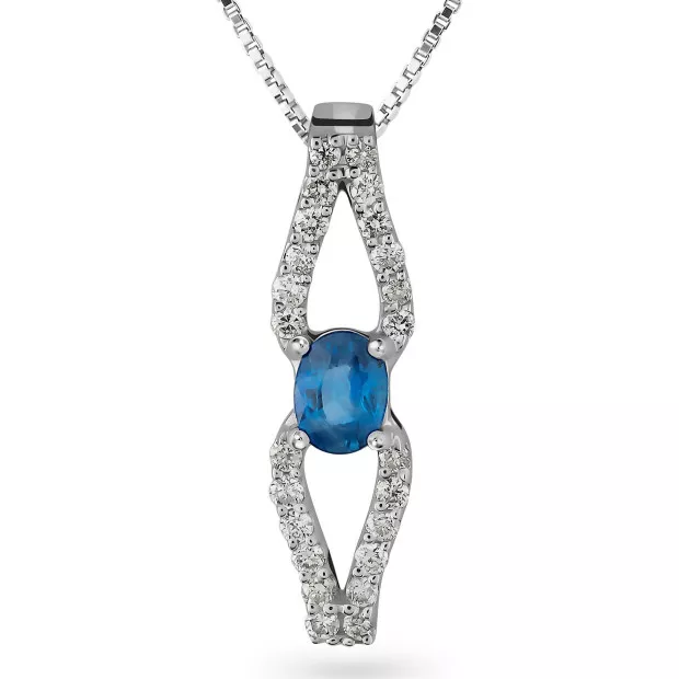orphelia Albertine White-gold 18k Pendant HD-4203