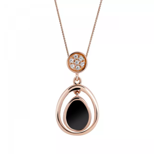 orphelia Alda Silver Chain With Pendant ZH-7470