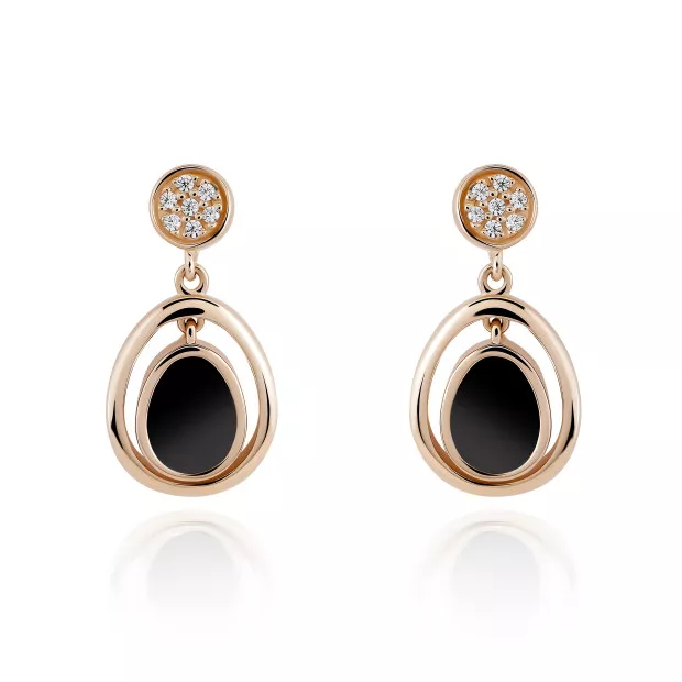 orphelia Alda Silver Drop Earrings ZO-7470