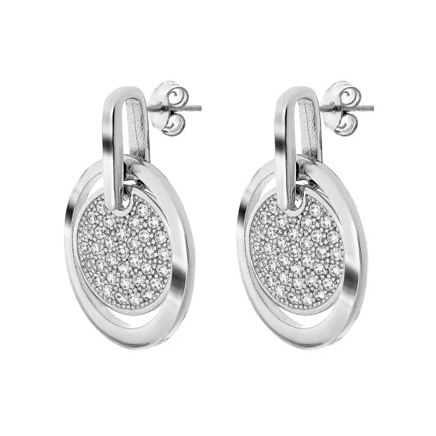 Orphelia Alekszandra Silver Drop Earrings ZO-7354
