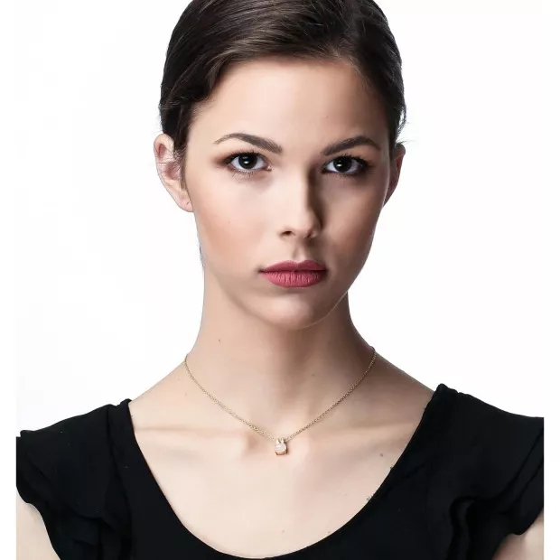 Orphelia Alena Silver Chain With Pendant ZH-7122/G