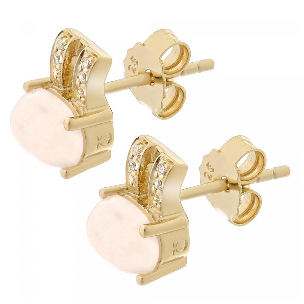 Orphelia Alena Silver Stud Earrings ZO-7122/G