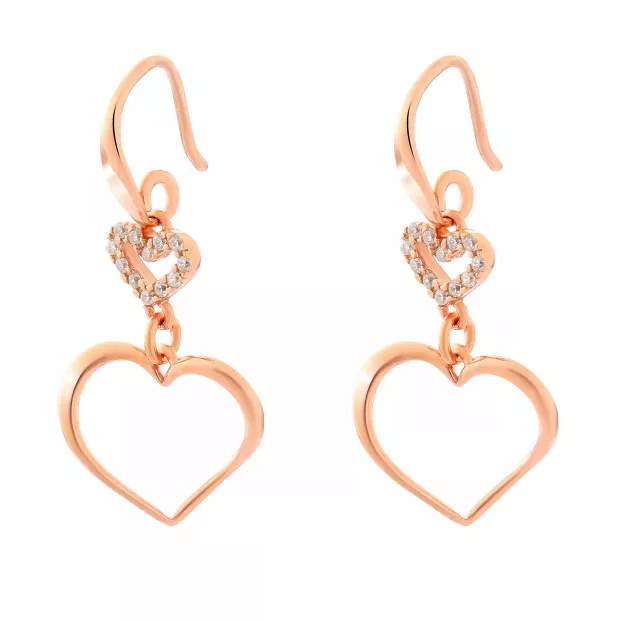 Orphelia Alfina Silver Drop Earrings ZO-7383