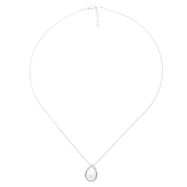 Orphelia Aliana Silver Chain With Pendant ZH-7115