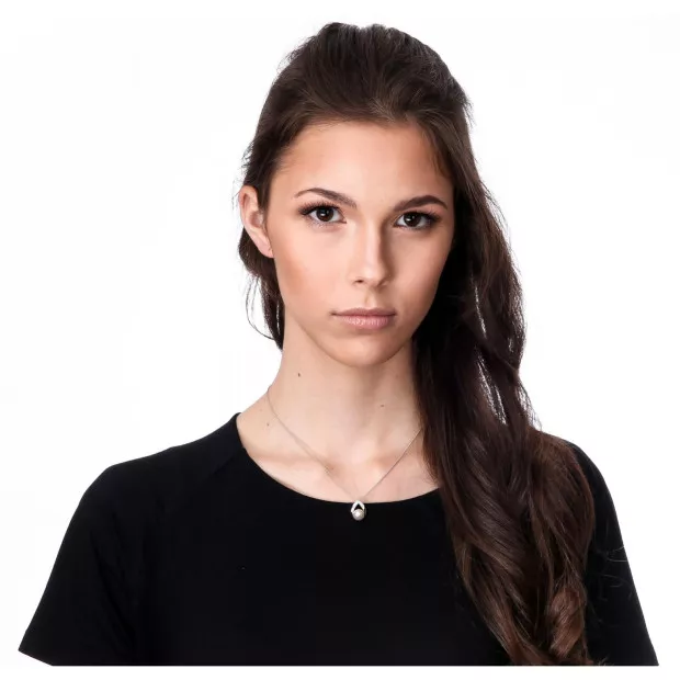 Orphelia Aliana Silver Chain With Pendant ZH-7115