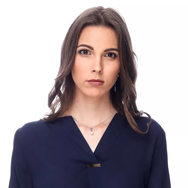 Orphelia Aliena Silver Chain With Pendant ZH-7373