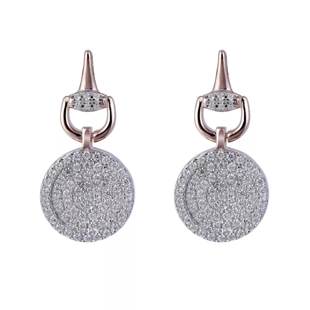 orphelia Alisia Silver Drop Earrings ZO-7420