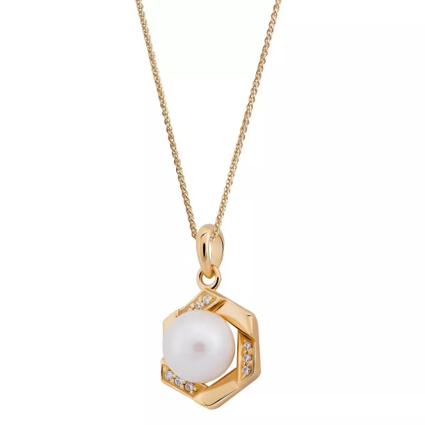 Orphelia Aliva Silver Chain With Pendant ZH-7469/G