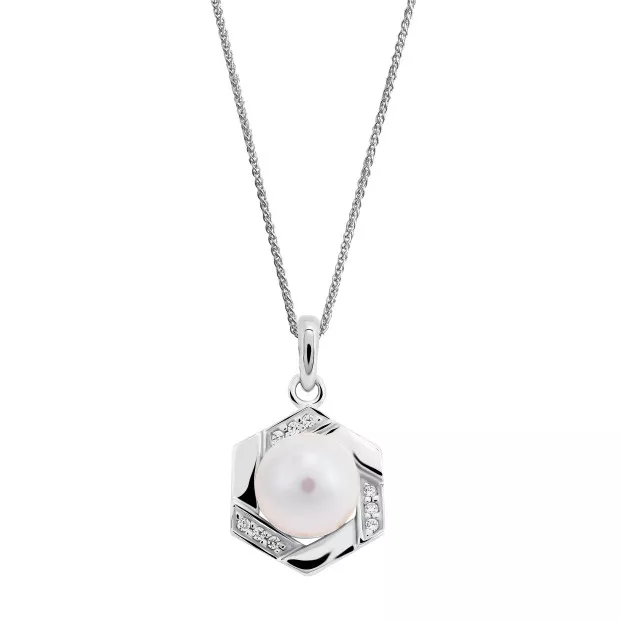 orphelia Aliva Silver Chain With Pendant ZH-7469