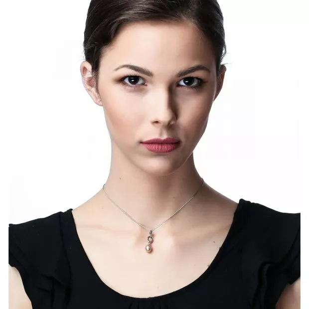 Orphelia Alma Silver Chain With Pendant ZH-7071