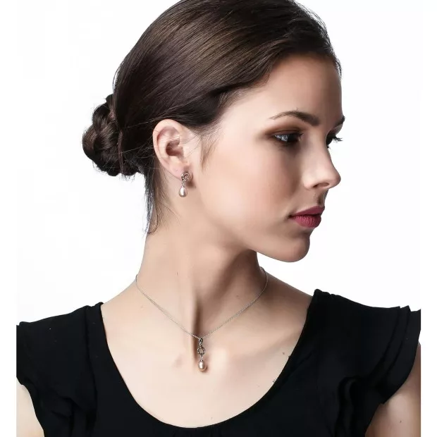 Orphelia Alma Silver Chain With Pendant ZH-7071
