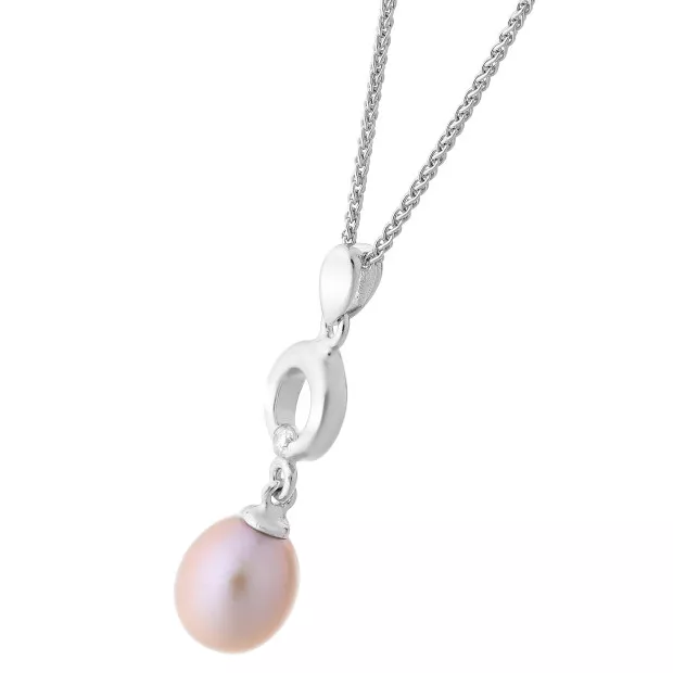 orphelia Alma Silver Chain With Pendant ZH-7071
