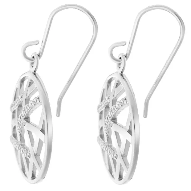 Orphelia Amabella Silver Drop Earrings ZO-7098