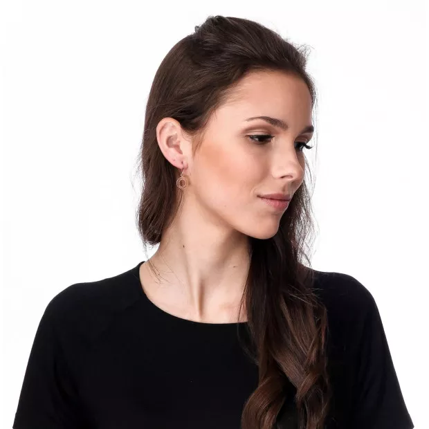 Orphelia Amada Silver Drop Earrings ZO-7075/1