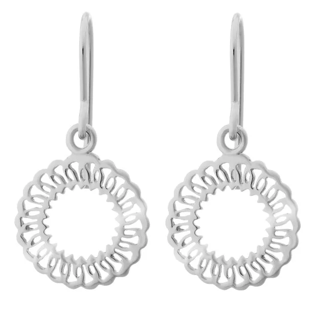orphelia Amada Silver Drop Earrings ZO-7075