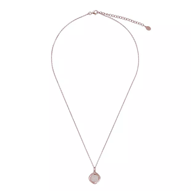 Orphelia Amalia Silver Chain With Pendant ZH-7442