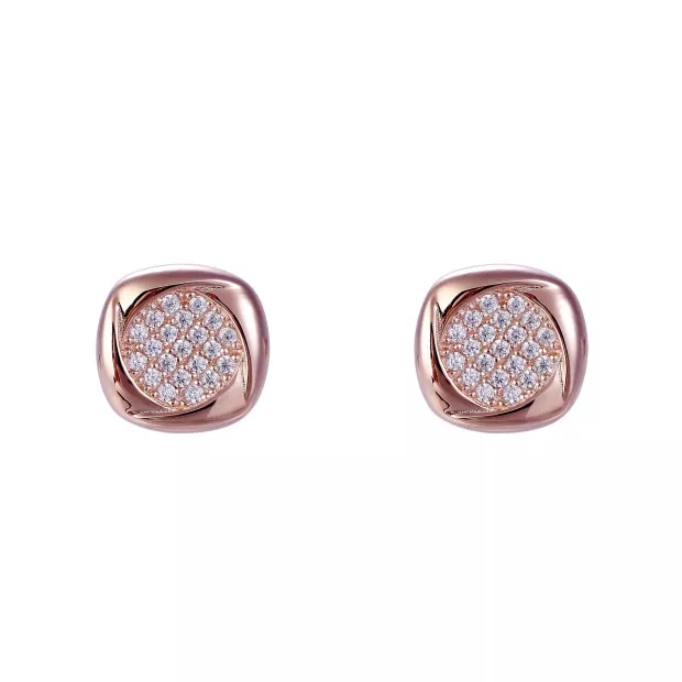 orphelia Amalia Silver Stud Earrings ZO-7442