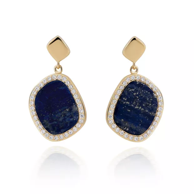 orphelia Amara Silver Drop Earrings ZO-7468