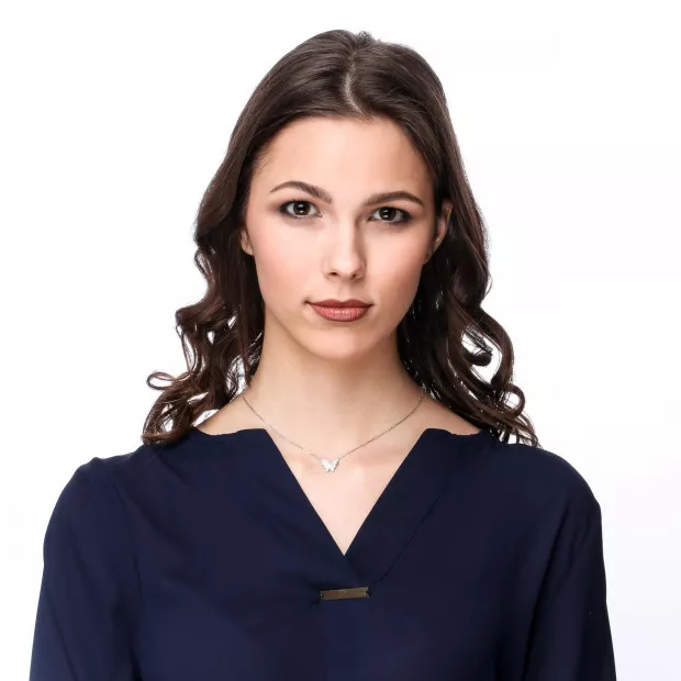 Orphelia Amaya Silver Necklace ZK-7316