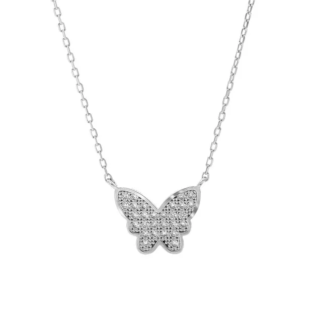 orphelia Amaya Silver Necklace ZK-7316