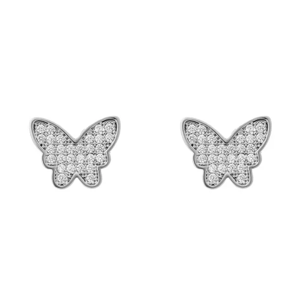 orphelia Amaya Silver Stud Earrings ZO-7316